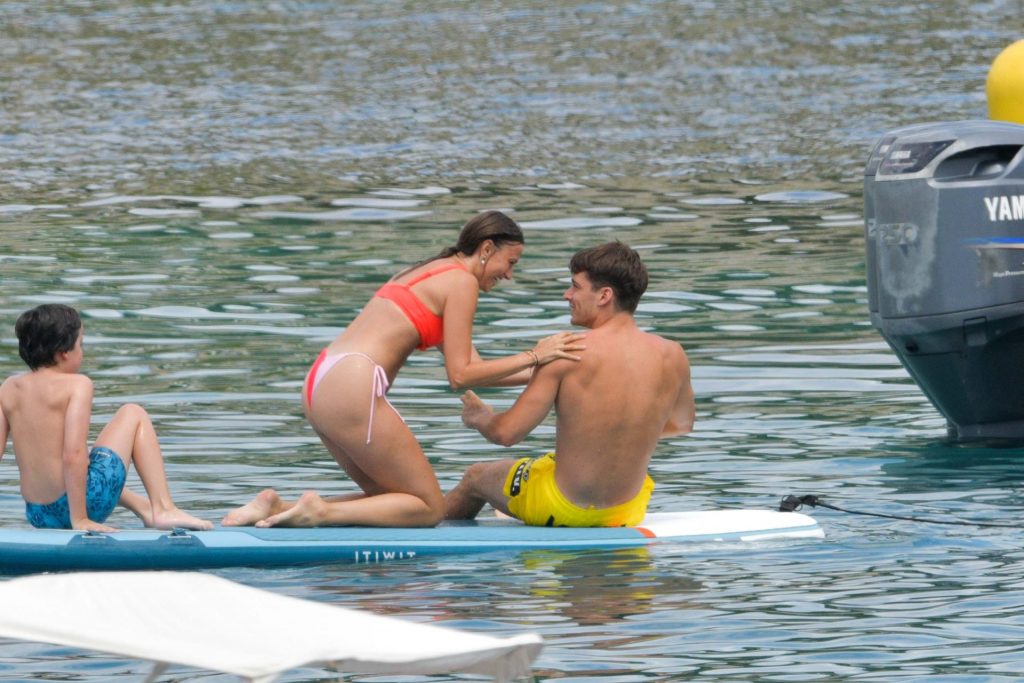 Charles Leclerc &amp; Charlotte Siné Look Loved Up On Speedboat In Monaco (67 Photos)