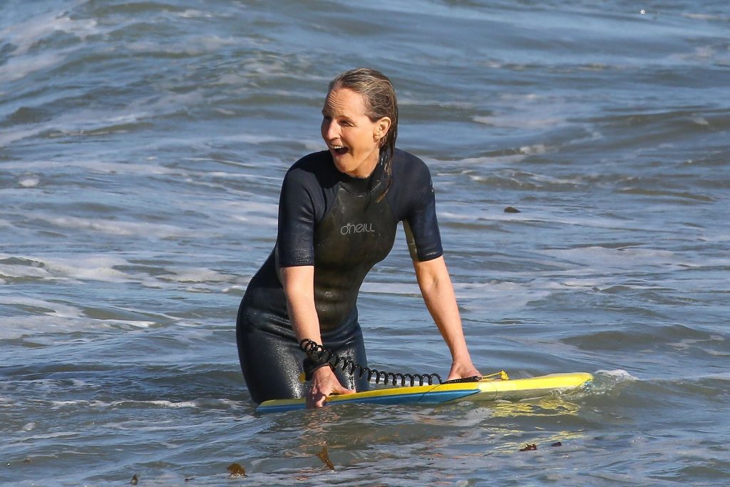 Oscar Winner Helen Hunt Makes a Splash in Malibu (50 Photos)