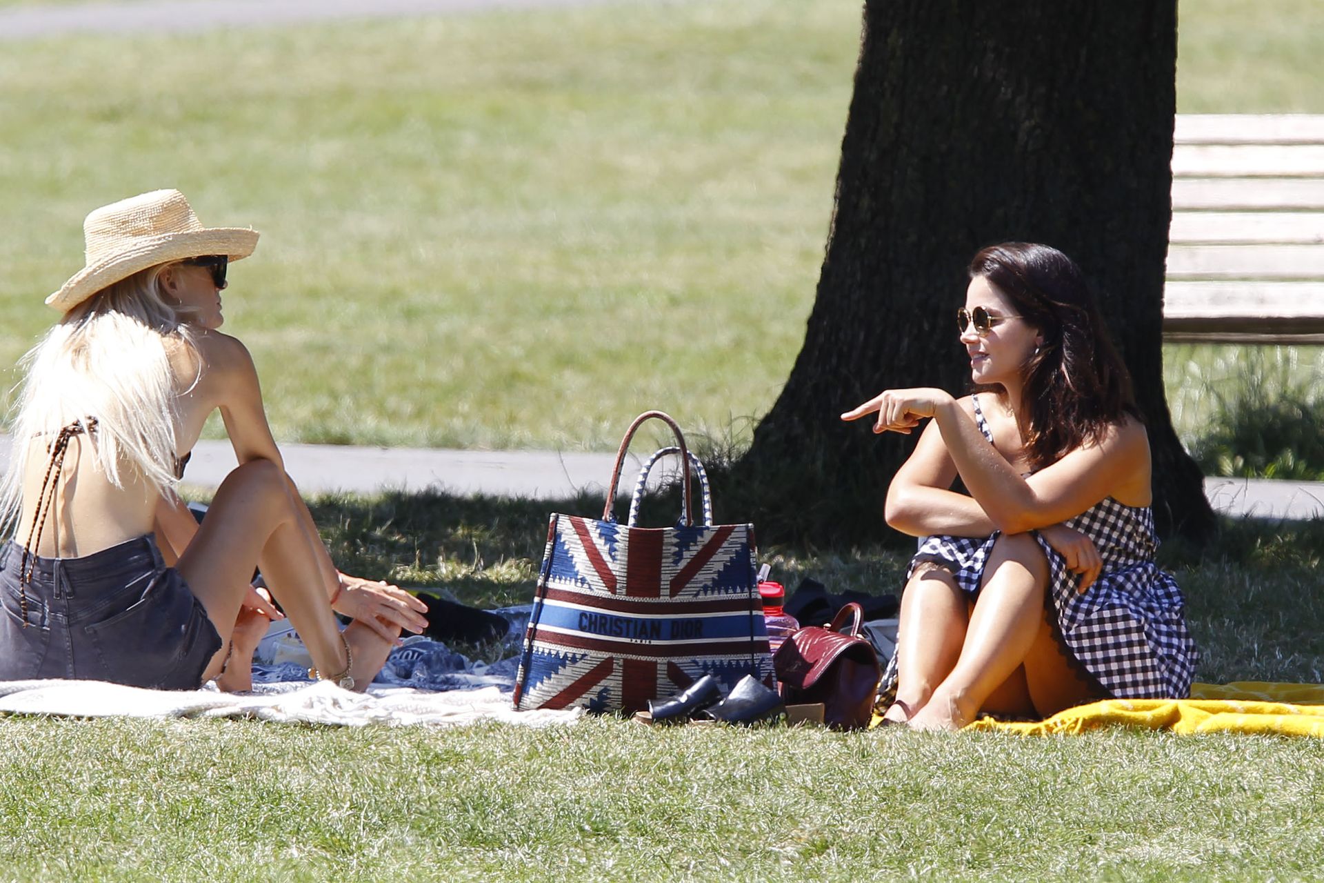 Jenna Coleman Is Spotted At a London Park With a Friend (49 Photos) .