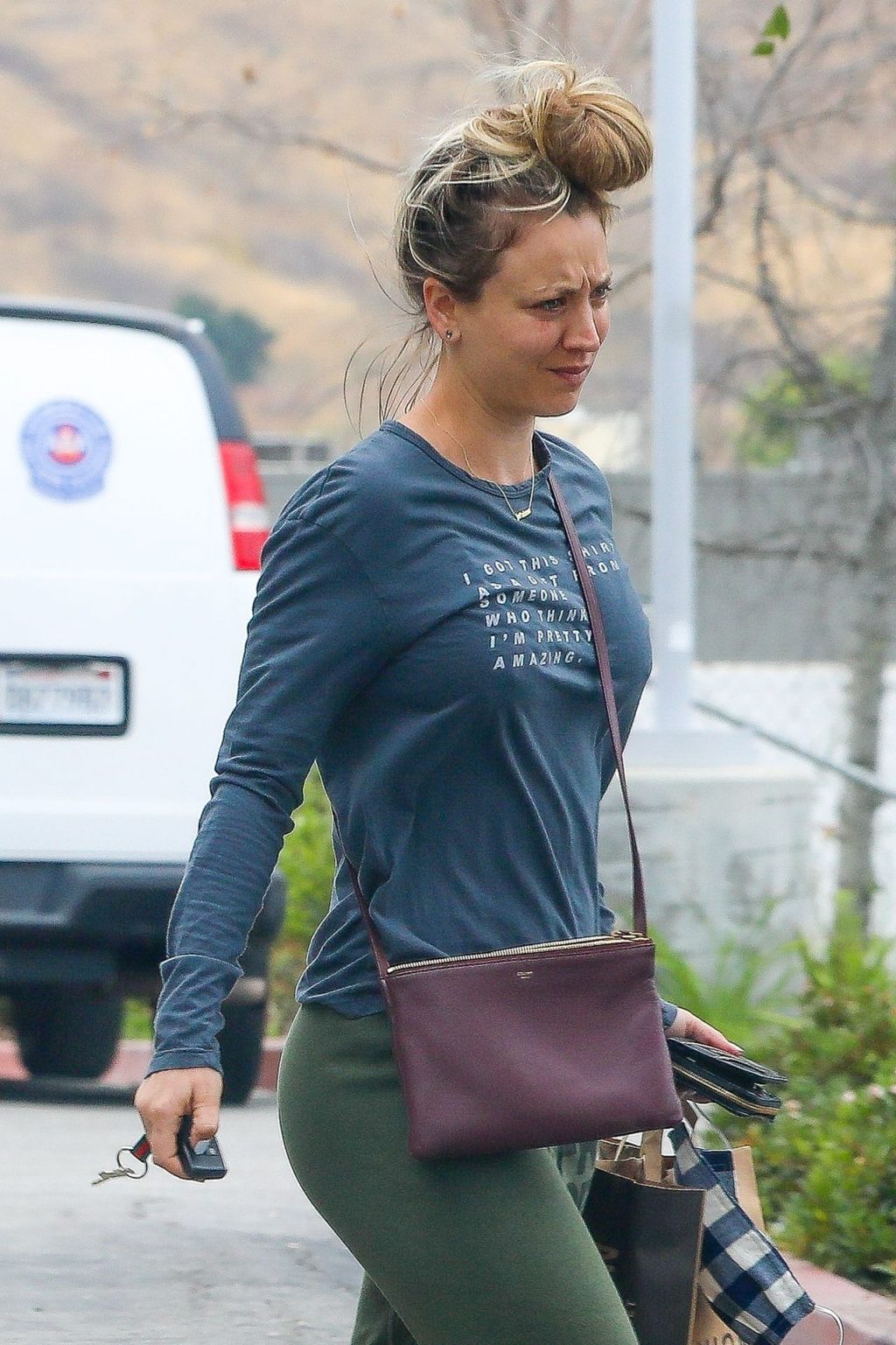 Kaley Cuoco Appears to Have a Bad Hair Day While Grocery Shopping (19 Photos)