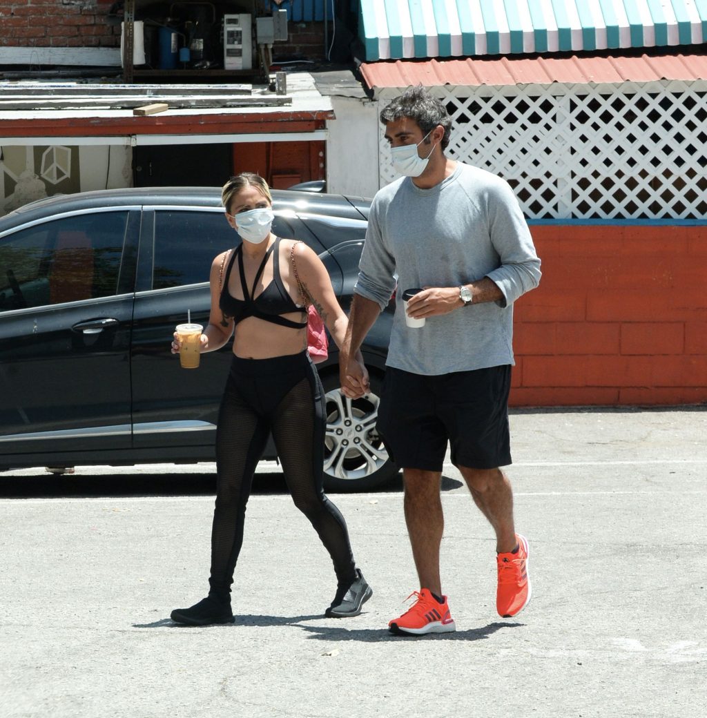 Lady Gaga &amp; Michael Polansky Hold Hands as They Grab Morning Coffee in Hollywood (74 Photos)