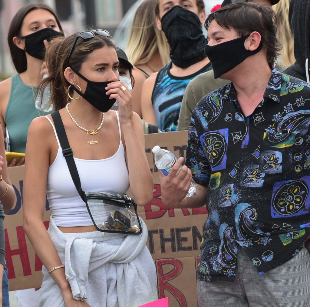 Madison Beer is Spotted at Black Lives Matters Rally in West Hollywood (24 Photos)