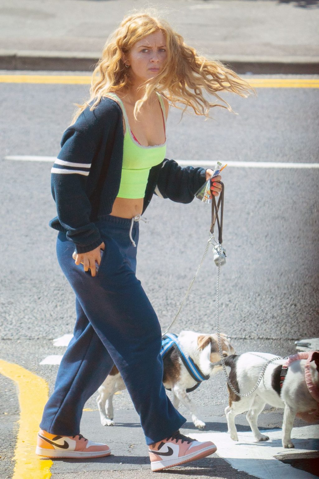 Maisie Smith Is Seen Out Walking Her Dogs (21 Photos)