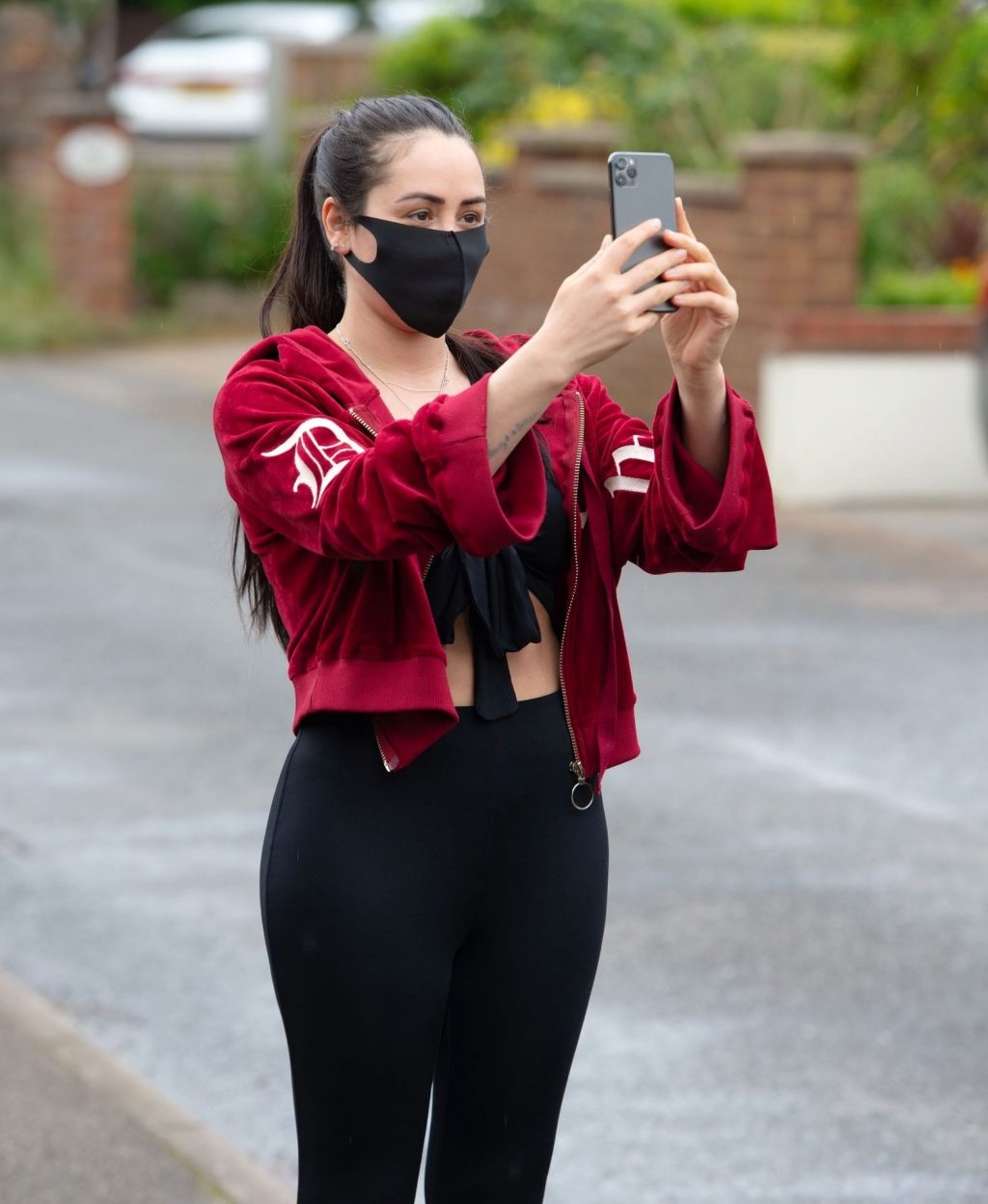 Busty Marnie Simpson is Seen Leaving Her Home in Bedfordshire (13 Photos)