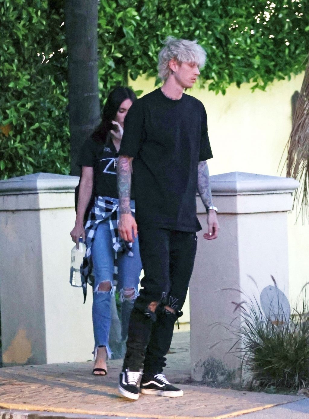 Megan Fox Leaves Machine Gun Kelly’s LA Home After a Late-Night Rendezvous (36 Photos)