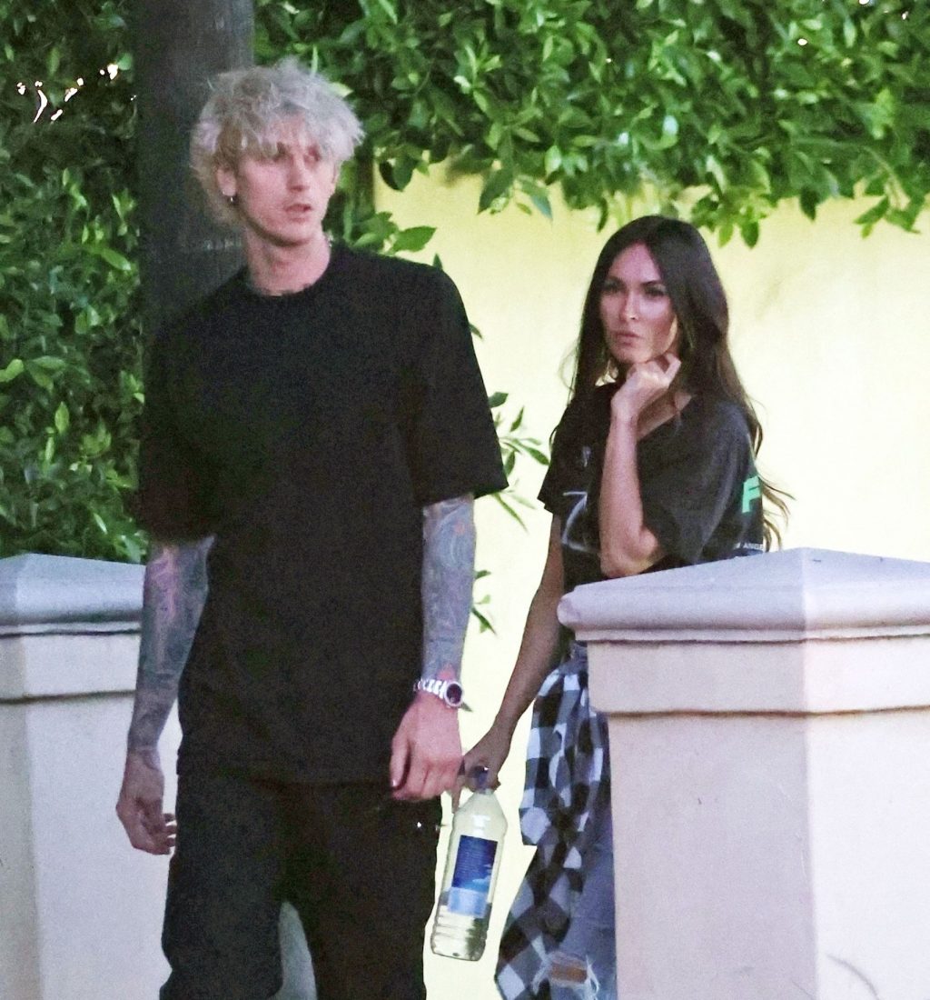 Megan Fox Leaves Machine Gun Kelly’s LA Home After a Late-Night Rendezvous (36 Photos)