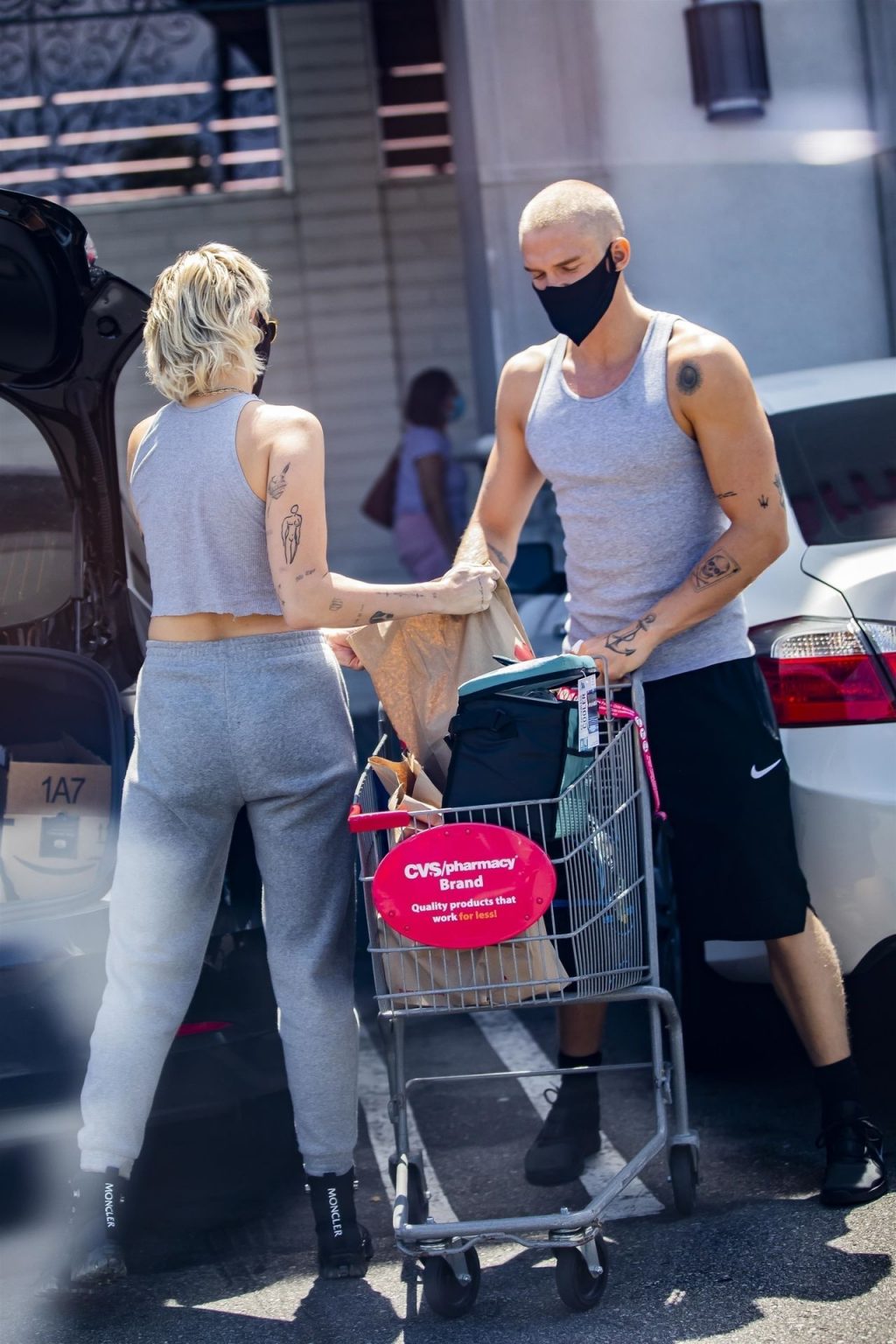 Miley Cyrus Sports a Mullet with No Bra on Shopping Trip with Cody Simpson (23 Photos)