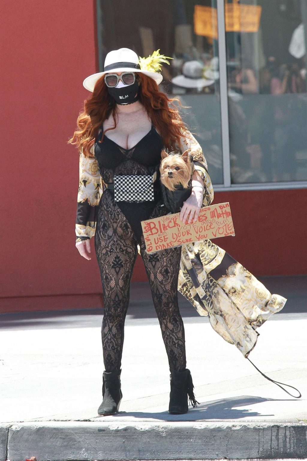 Phoebe Price Protests for BLM (27 Photos)