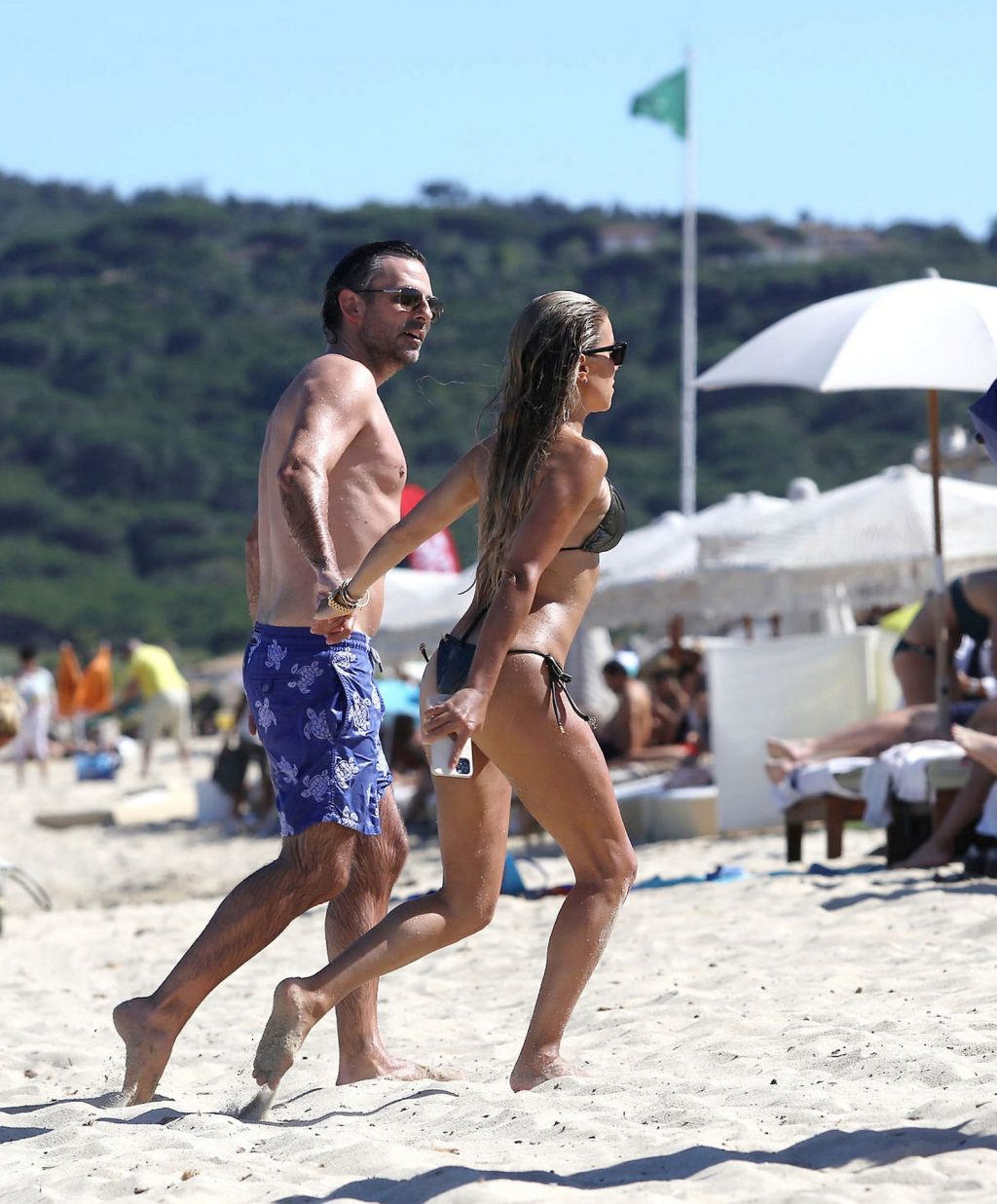 Sylvie Meis Displays Her Sexy Body in a Bikini on the Beach (64 Photos)