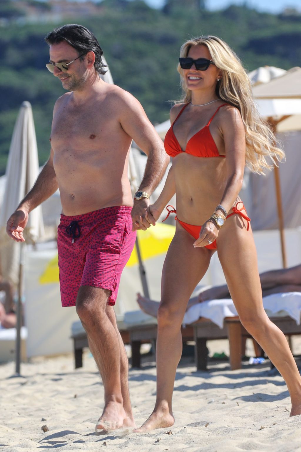 Sylvie Meis Shows Off Her Incredible Body on the Beach in Saint Tropez (141 Photos)