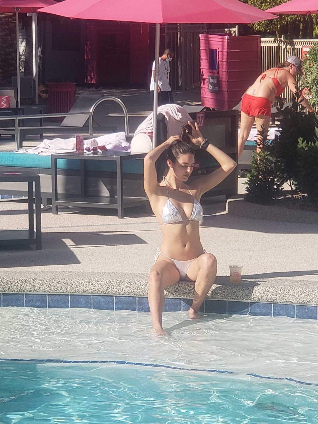 Tao Wickrath Shows Off Her Sexy Body at the Party in Las Vegas (13 Photos)