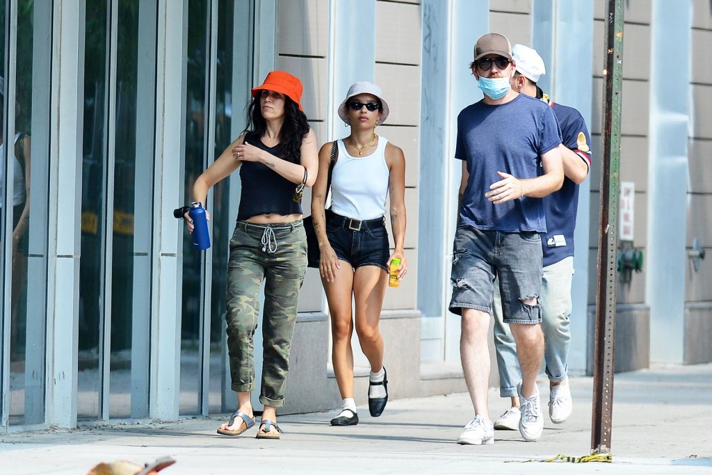 Zoe Kravitz is Pictured Out With a Group of Friends in NYC (11 Photos)