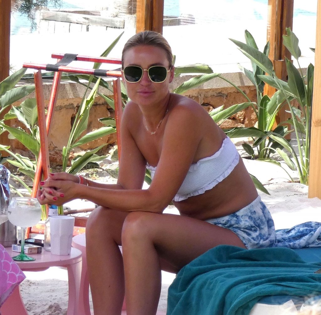 Alex Gerrard Takes a Break on her Spanish Sunshine Holiday out in Ibiza (35 Photos)