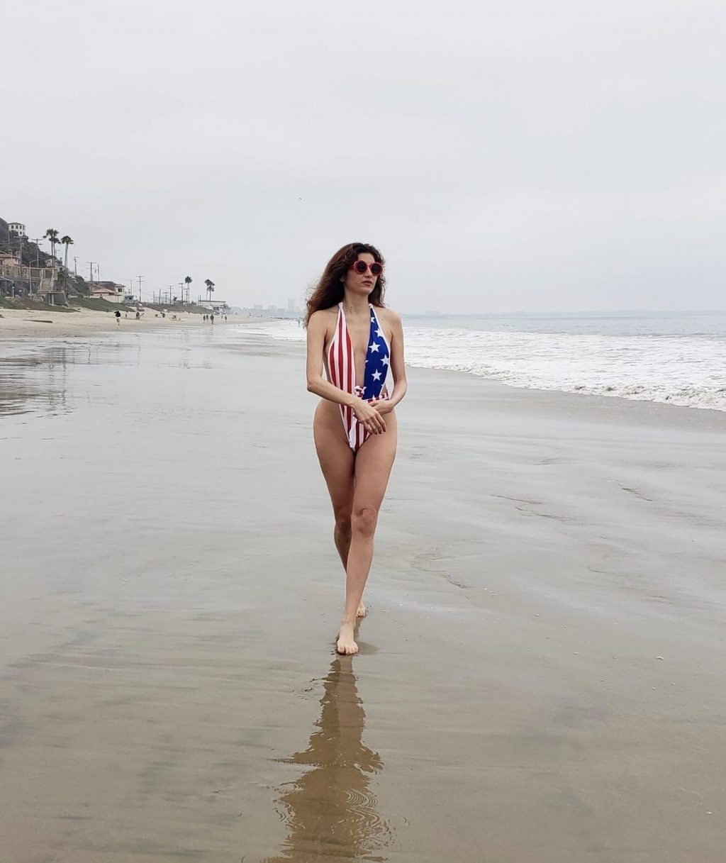 Sexy Blanca Blanco Celebrates the Fourth of July in Malibu (38 Photos)