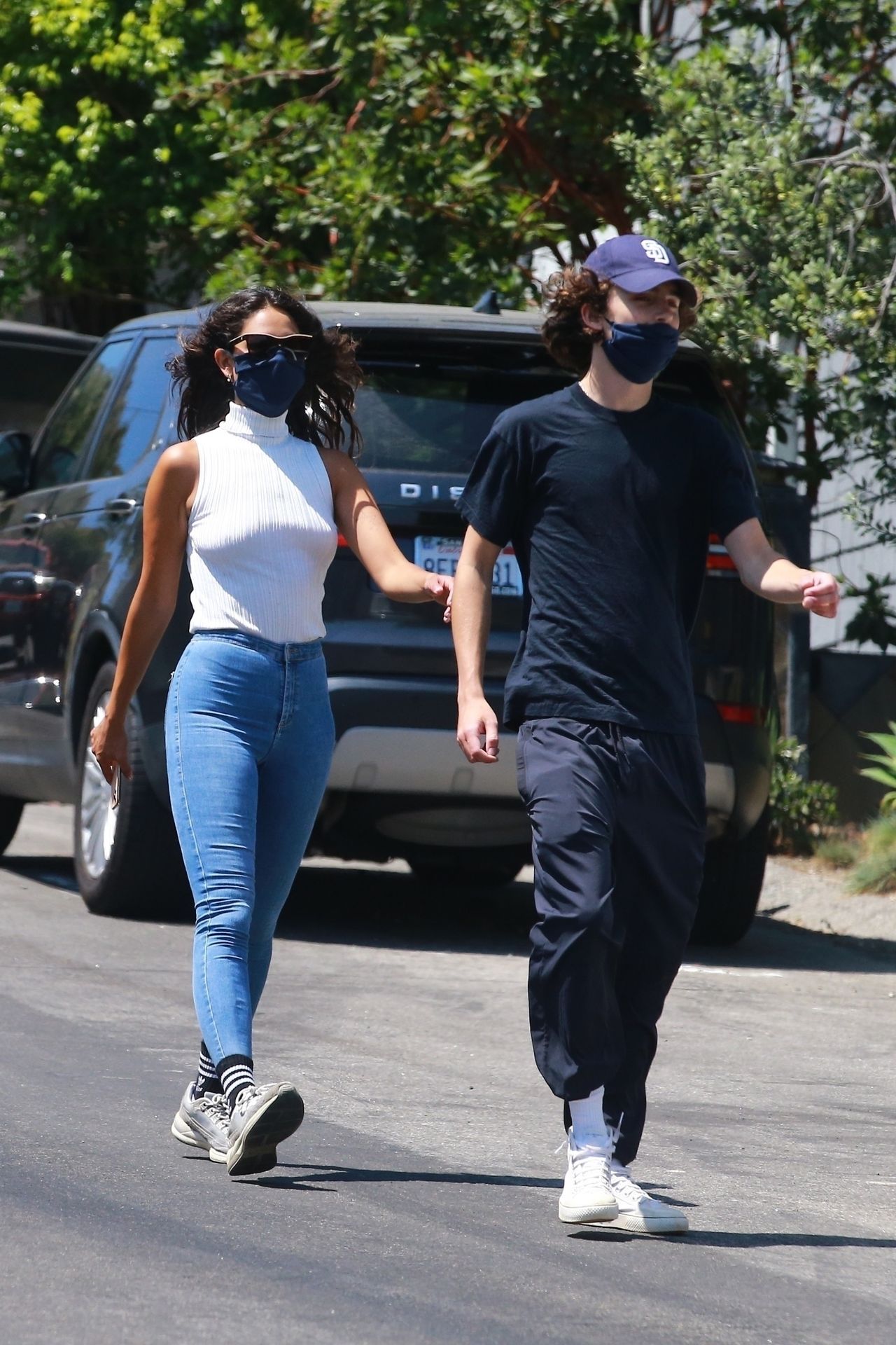 Braless Eiza González & Timothée Chalamet Go for a Hike in LA (15 Photos) |  #TheFappening