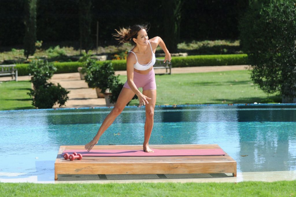 Brooke Burke Makes a New App in Her Backyard (41 Photos)
