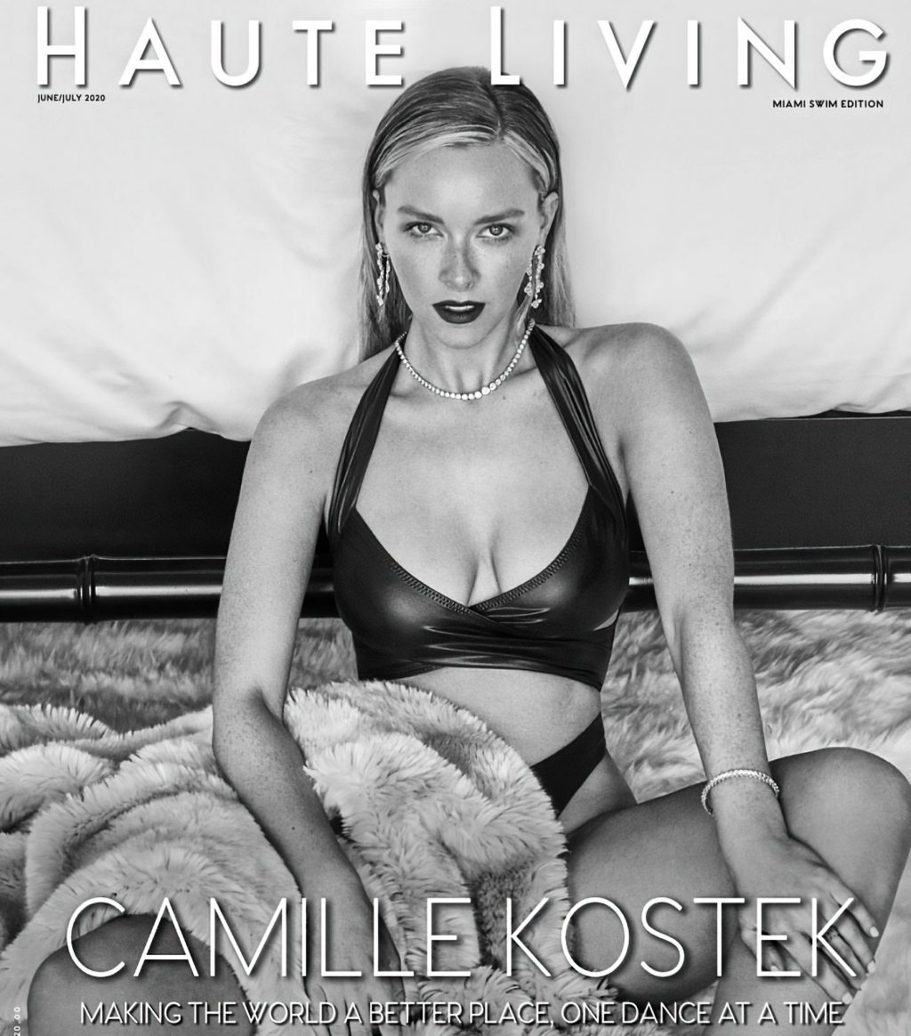 Camille Kostek Sexy &amp; Topless – Haute Living (14 Photos)