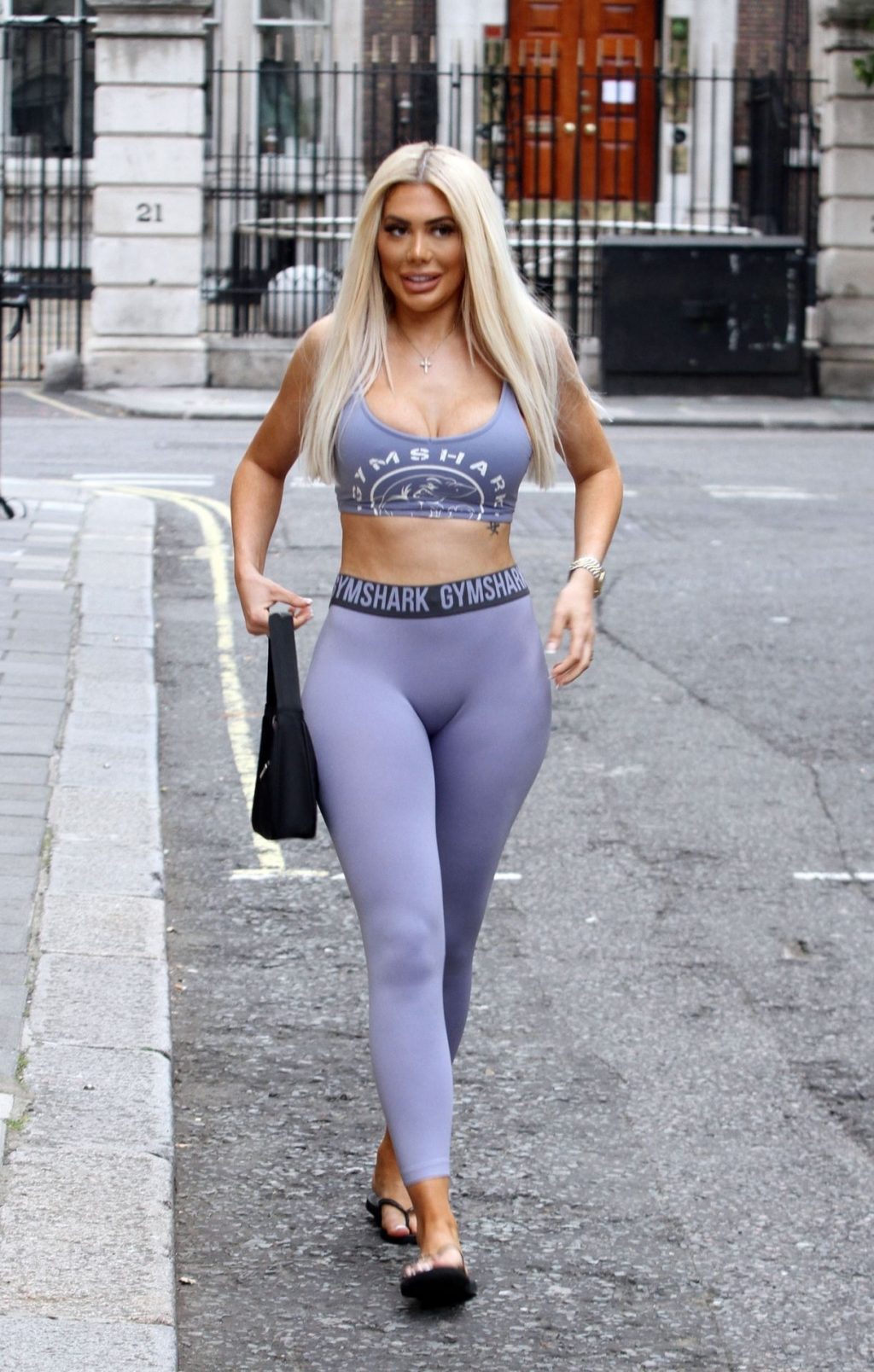 Chloe Ferry Shows Off Her Midriff in London (12 Photos)