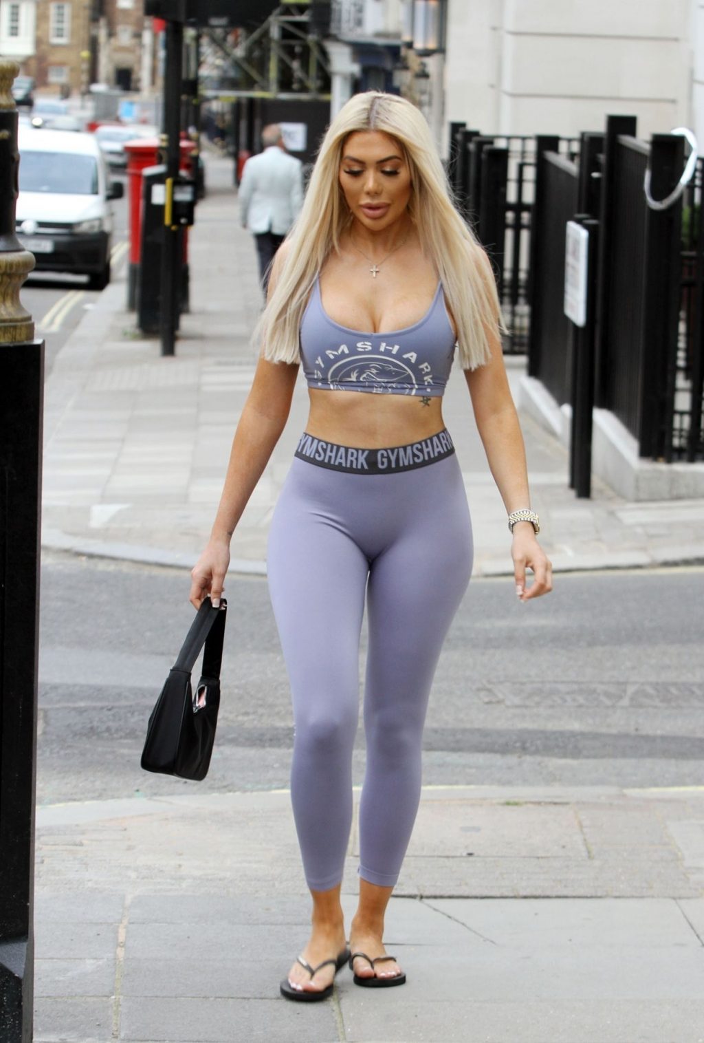 Chloe Ferry Shows Off Her Midriff in London (12 Photos)