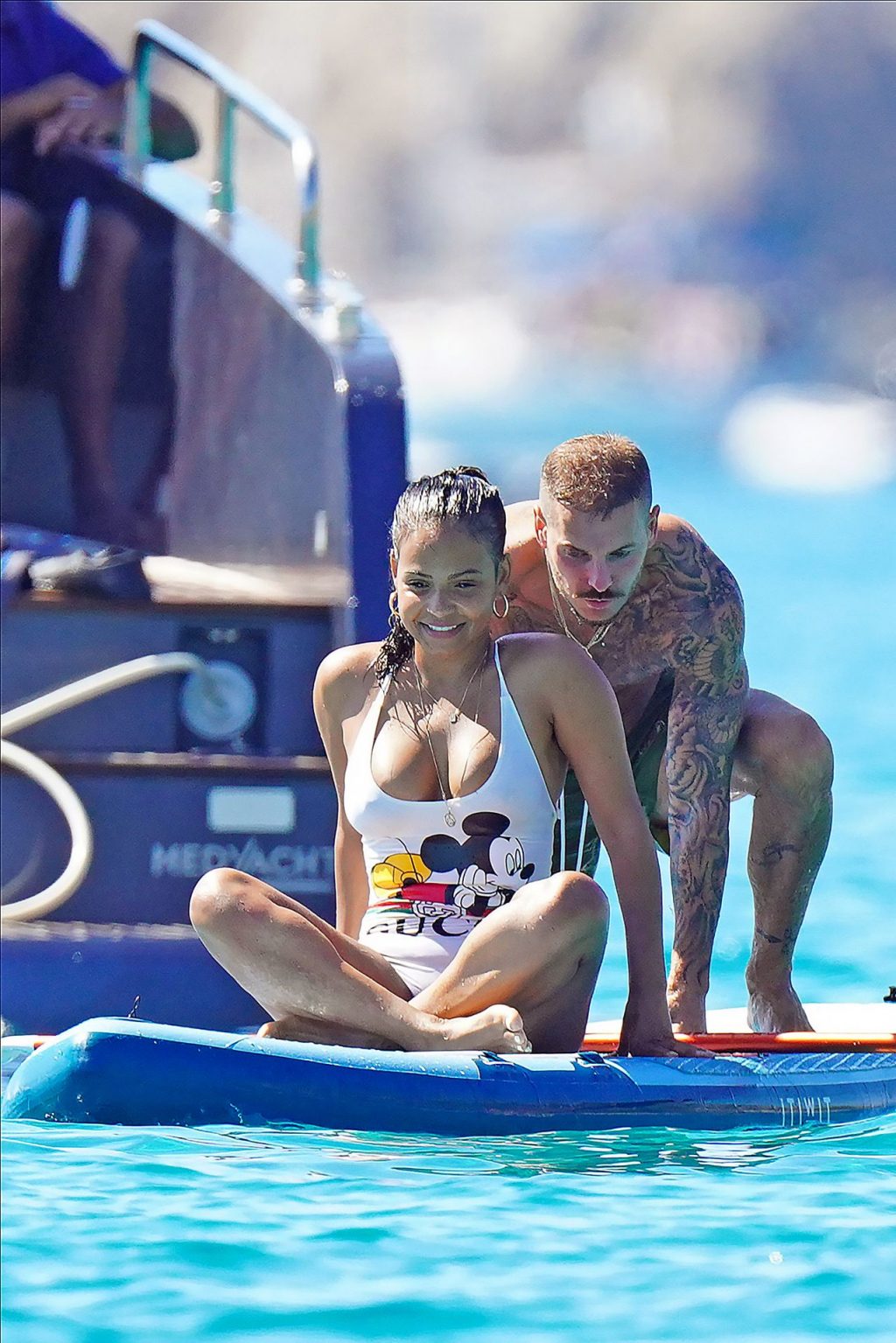 Christina Milian Is Seen on a Boat During Holidays in St Tropez (25 Photos)