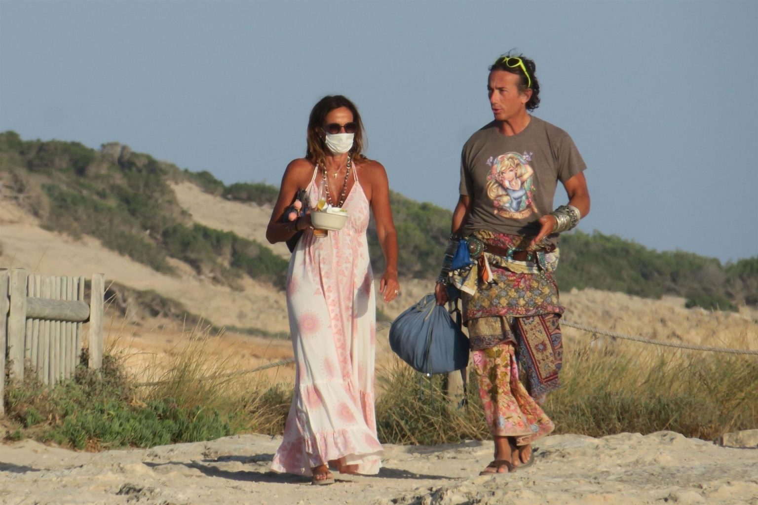 Soldano Kunz Enjoys A Nude Day On The Beach With Cristina Parodi In Formentera 35 Photos