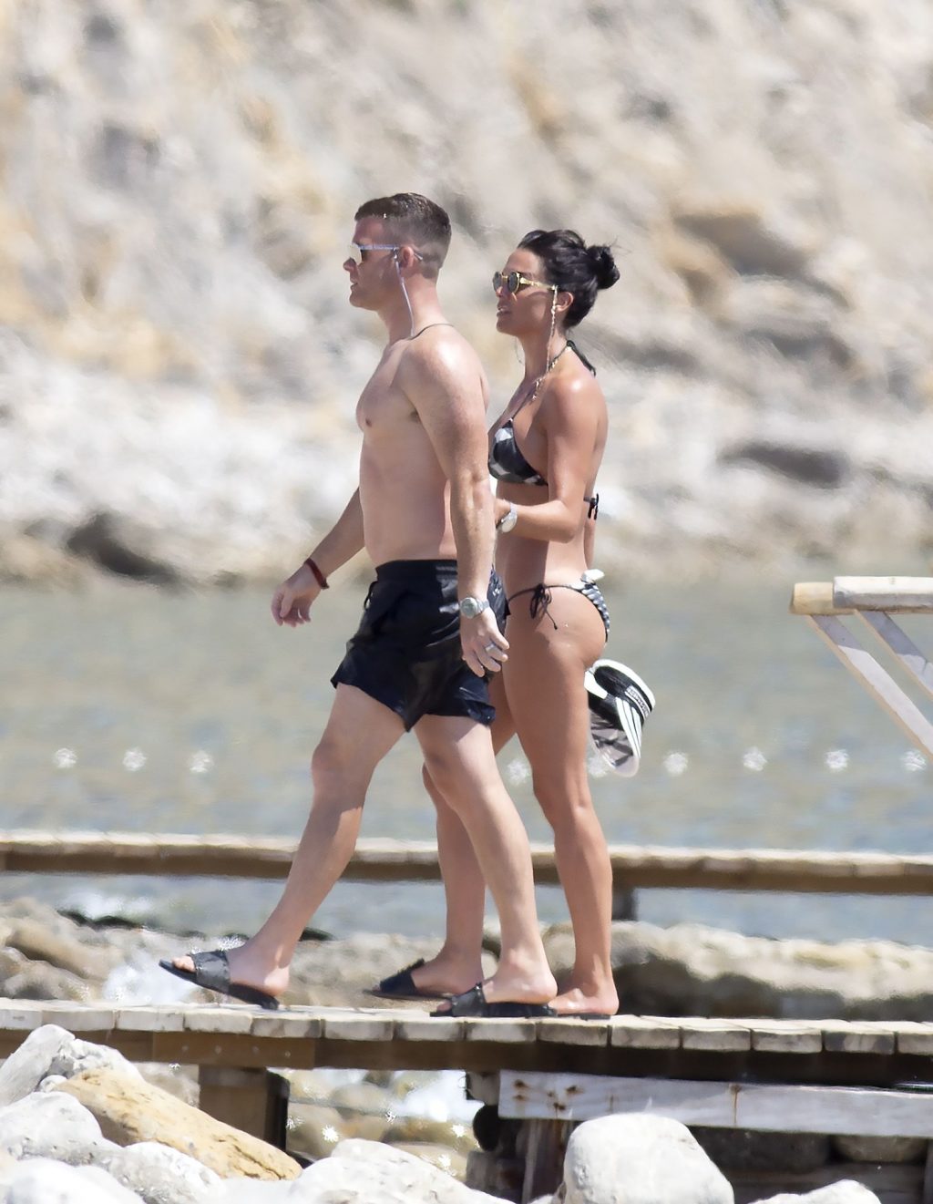Danielle Lloyd Parties with Her Husband Michael and Friends in Ibiza (129 Photos)