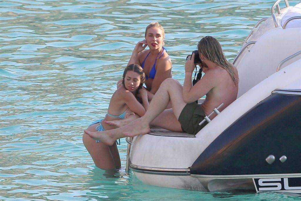 Gabby Allen Enjoys a Day by the Sea with Friends in Ibiza (71 Photos)