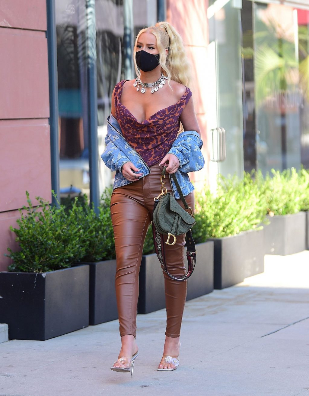 Iggy Azalea Shows Off Her Cleavage in Beverly Hills (11 Photos)
