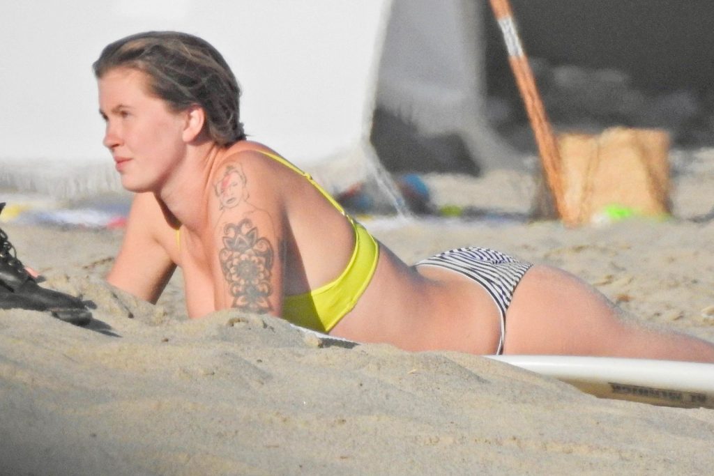 Ireland Baldwin Shows Off Her Stunning Body in a Yellow Bikini (62 Photos)