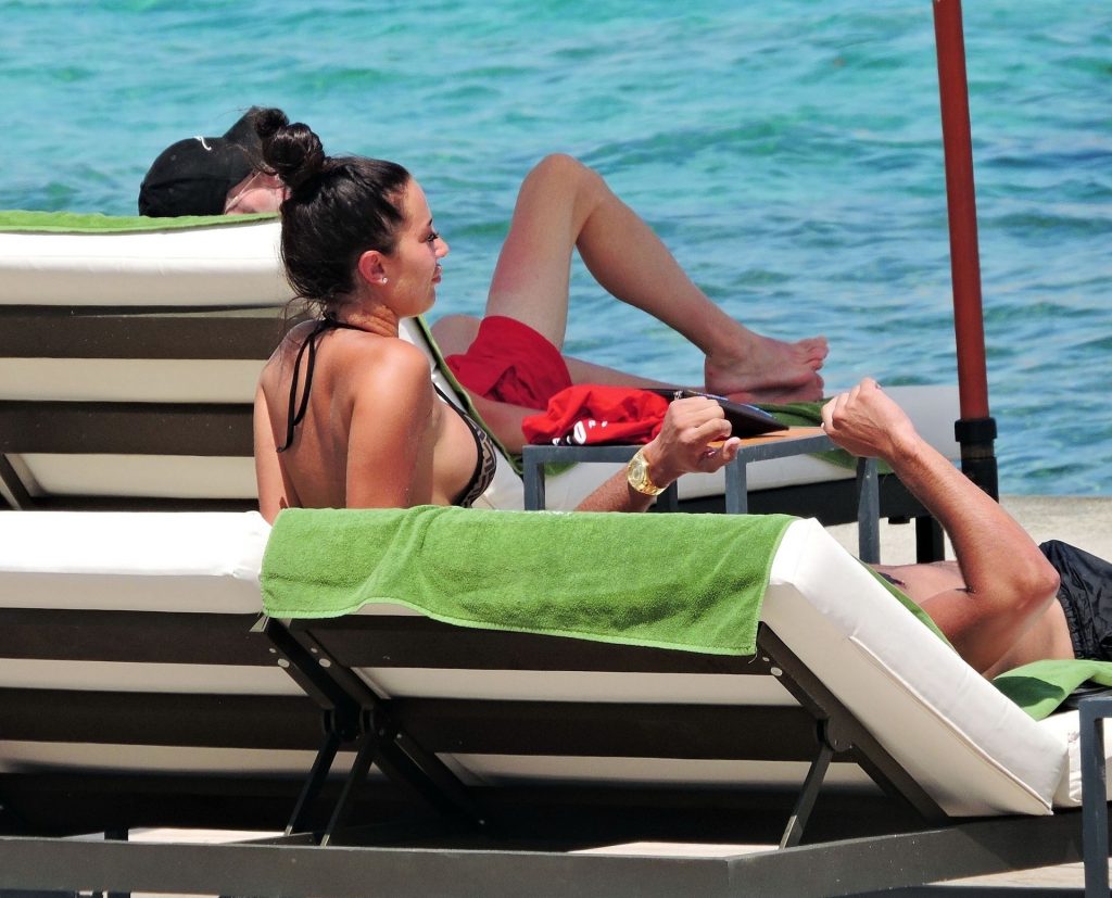 James Lock &amp; Yazmin Oukhellou Relax and Sunbath in Majorca (30 Photos)