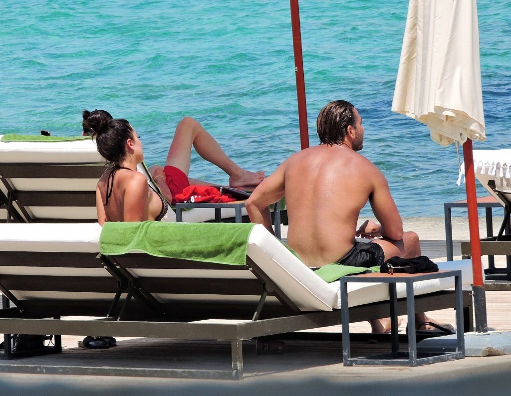 James Lock &amp; Yazmin Oukhellou Relax and Sunbath in Majorca (30 Photos)