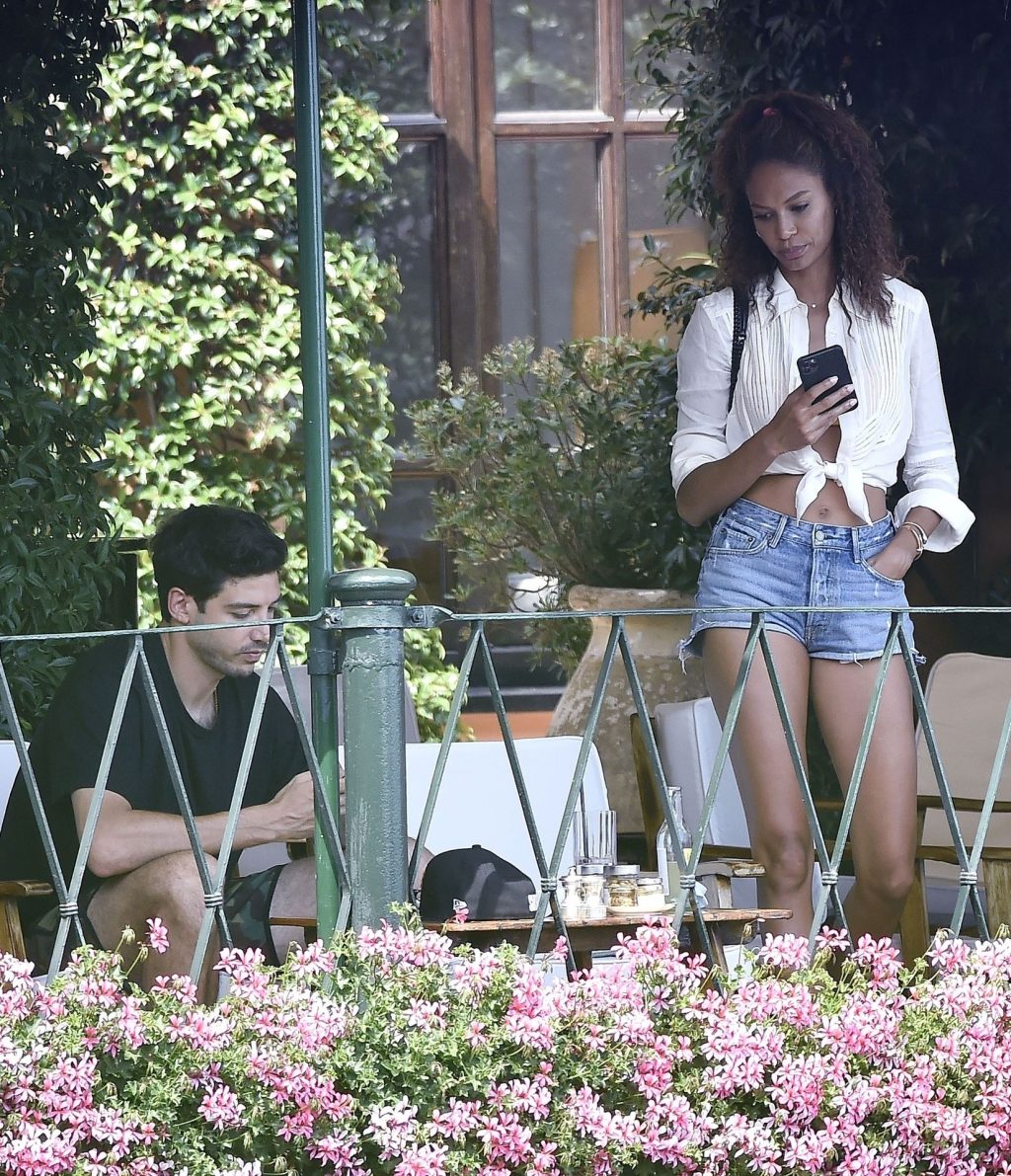 Joan Smalls &amp; Henry Junior Chalhoub Enjoy Their Vacation in Portofino (111 Photos)