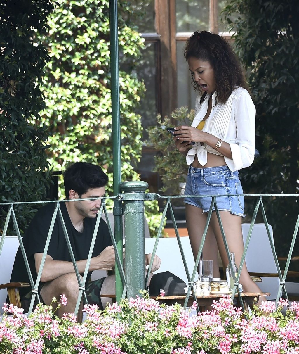 Joan Smalls &amp; Henry Junior Chalhoub Enjoy Their Vacation in Portofino (111 Photos)