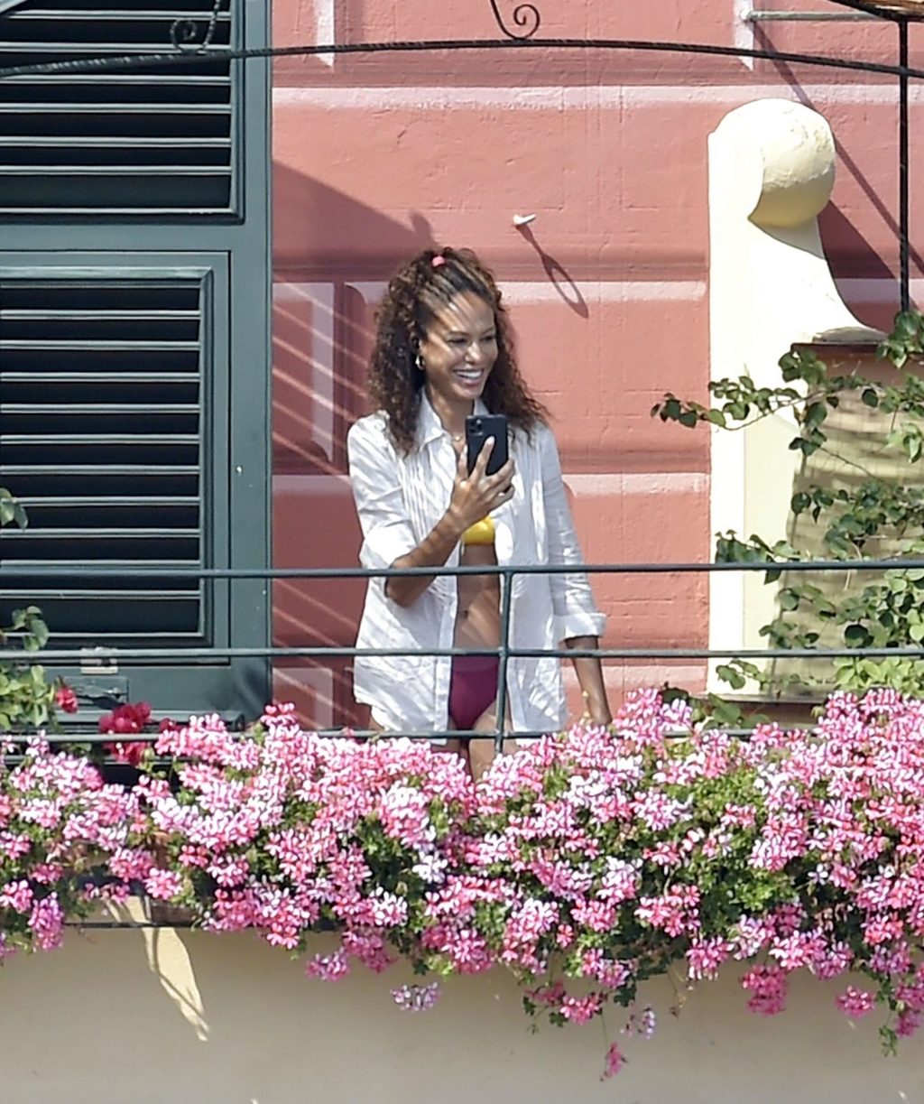 Joan Smalls &amp; Henry Junior Chalhoub Enjoy Their Vacation in Portofino (111 Photos)