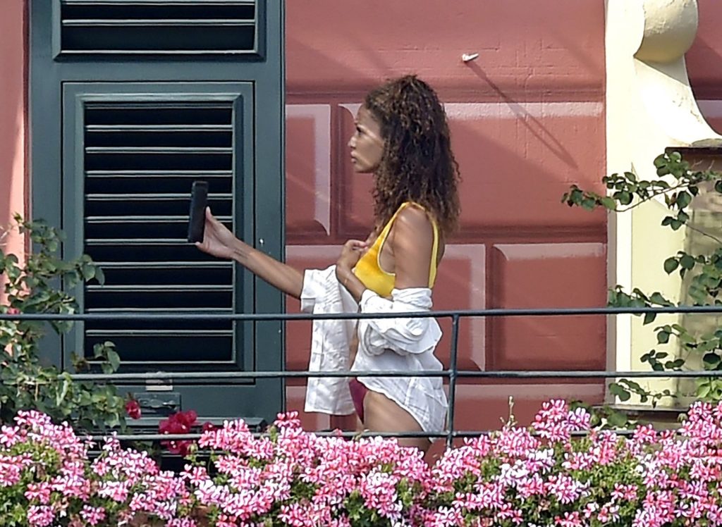 Joan Smalls &amp; Henry Junior Chalhoub Enjoy Their Vacation in Portofino (111 Photos)