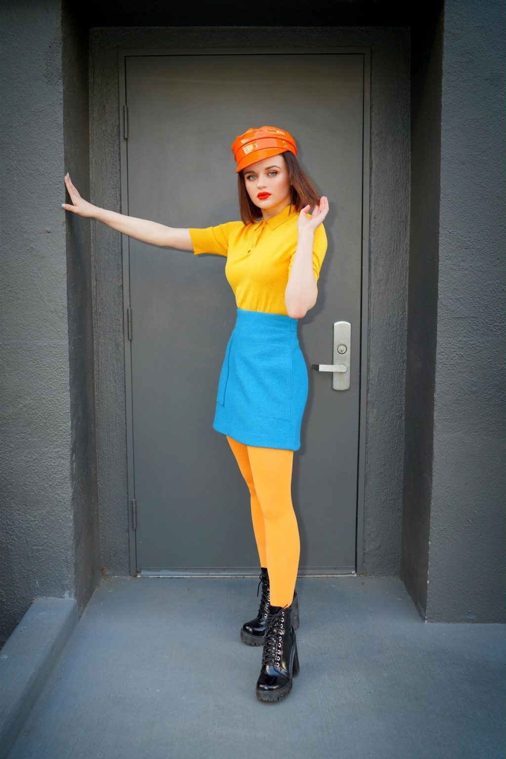Joey King Loves Bright Colors (7 Photos)