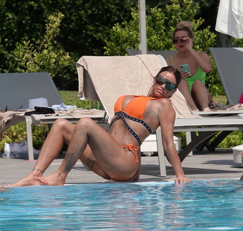 Katie Price Flaunts Her Big Fake Boobs on Holiday in Turkey (46 Photos)
