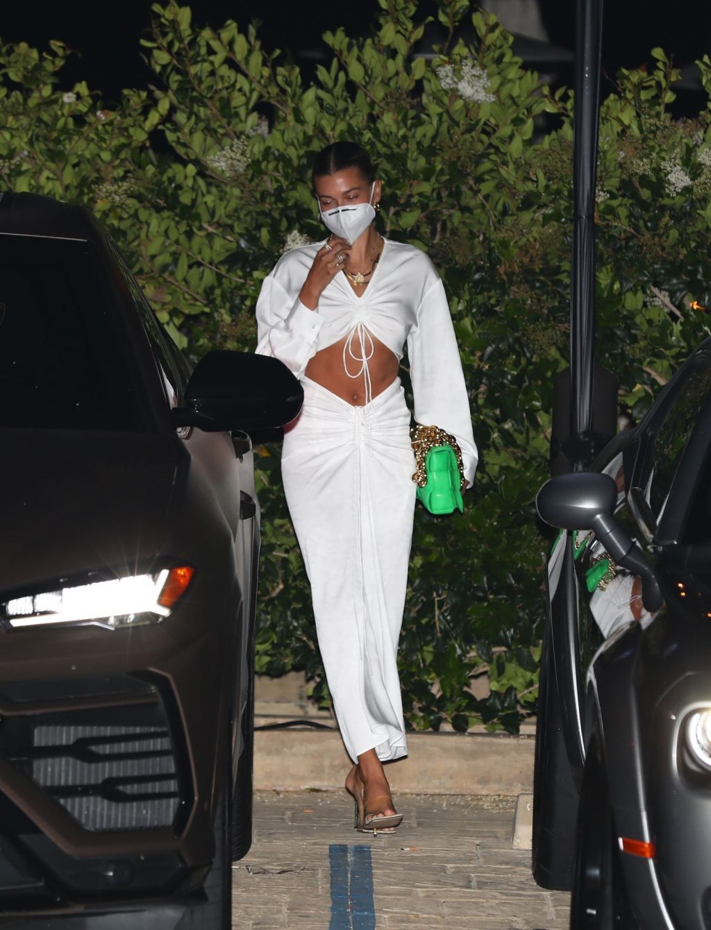 Leggy Kendall Jenner Steps out with Gal Pal Hailey Bieber for Dinner at Nobu (26 Photos)