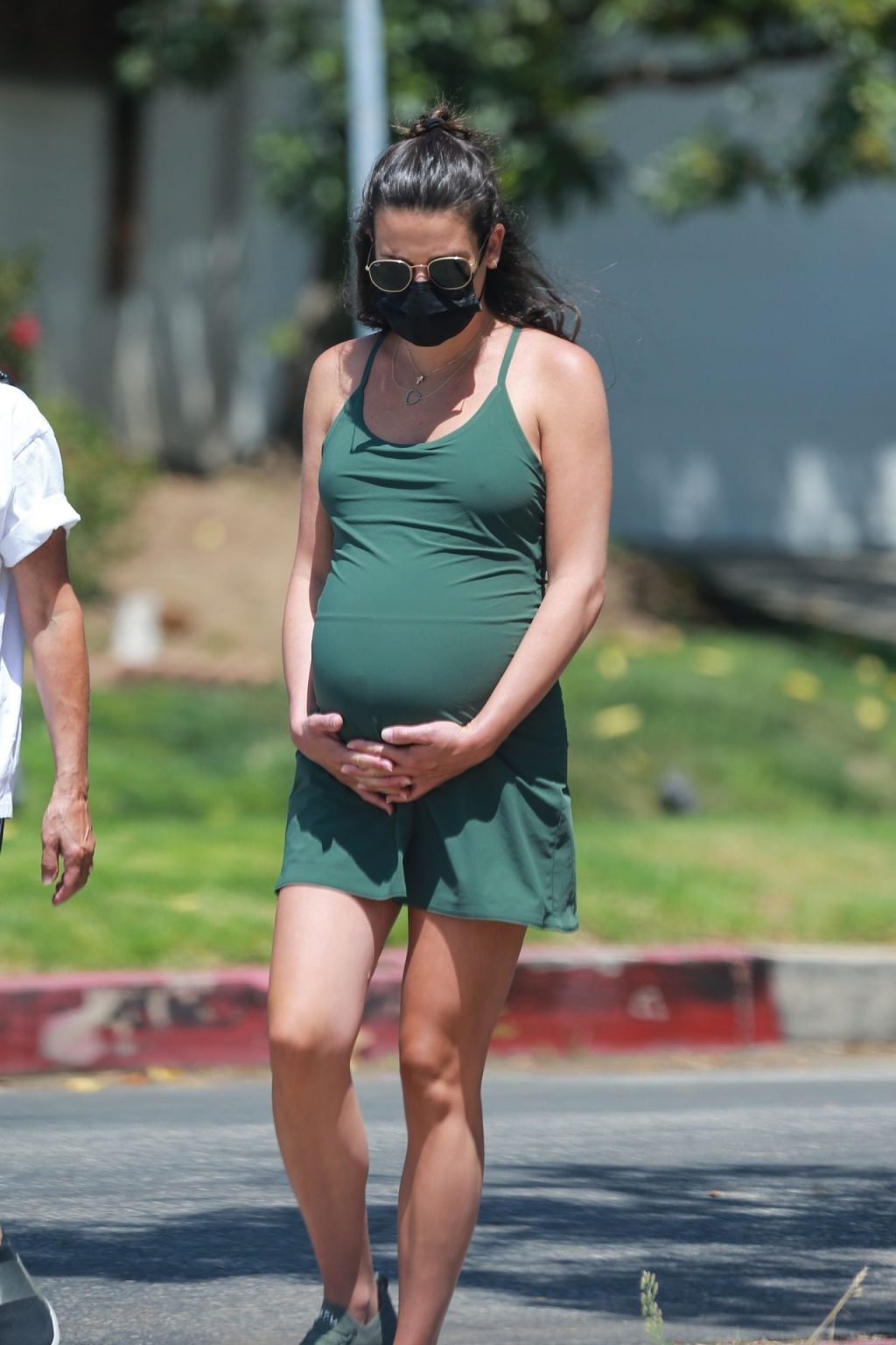 Pregnant Lea Michele Steps Out for a Walk in Santa Monica (48 Photos)