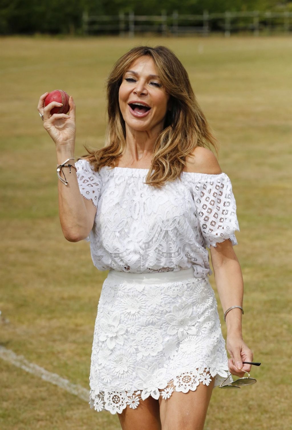 Caught Out with Legs Before a Wicket: Lizzie Cundy at Sir Tim Rice’s Cricket Charity Match (62 Photos)