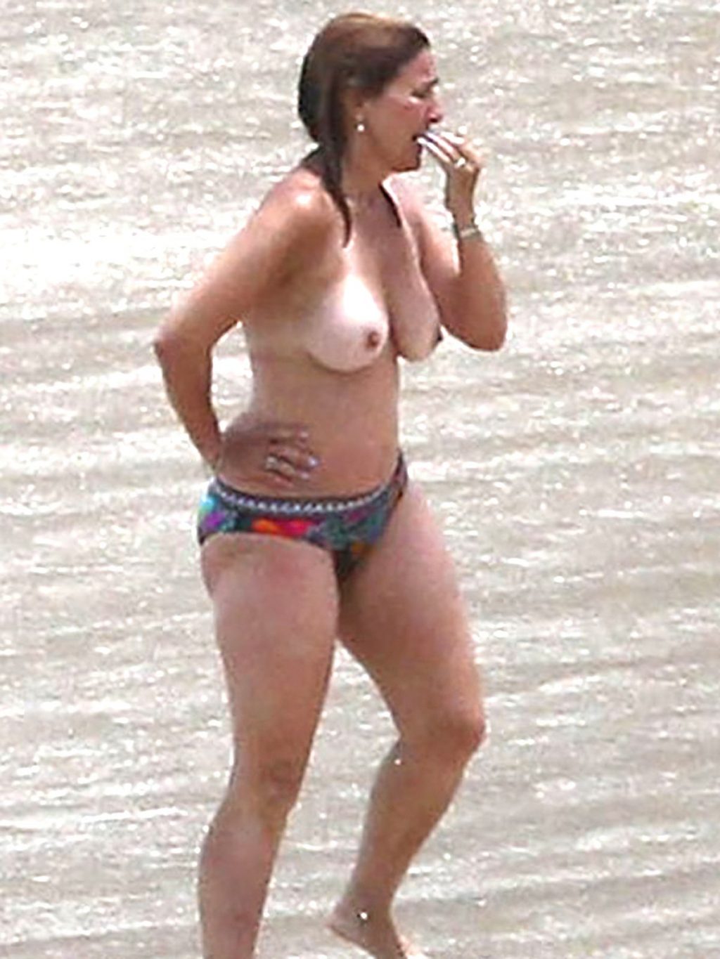 Judge Milian Topless Nude Hot Supermodels. 