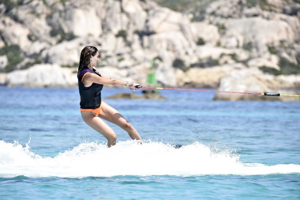 Kevin Prince Boateng &amp; Melissa Satta Enjoy a Holiday in Sardinia (36 Photos)