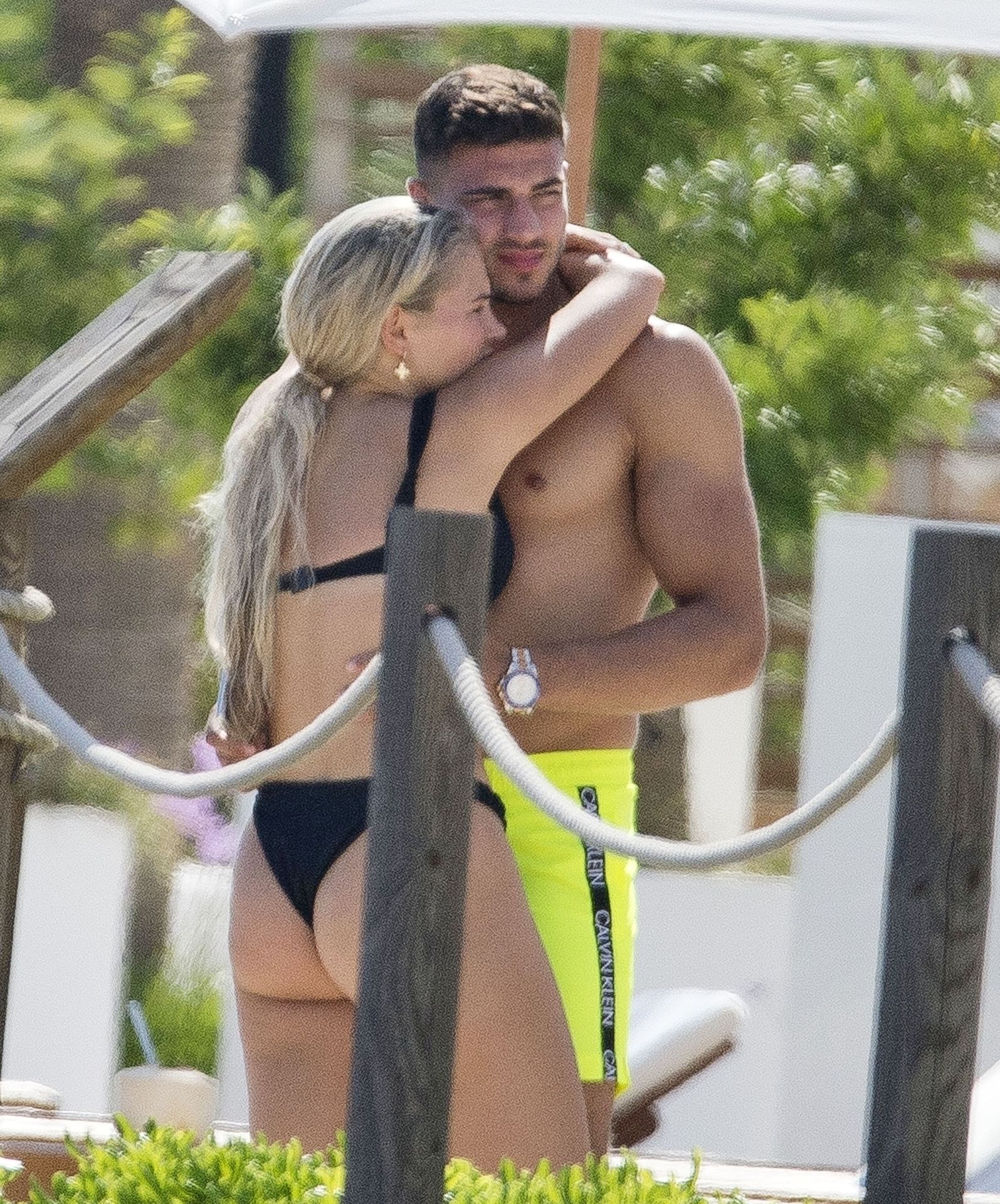 Molly-Mae Hague & Tommy Fury are Pictured Packing on the PDA in Ibiza (...