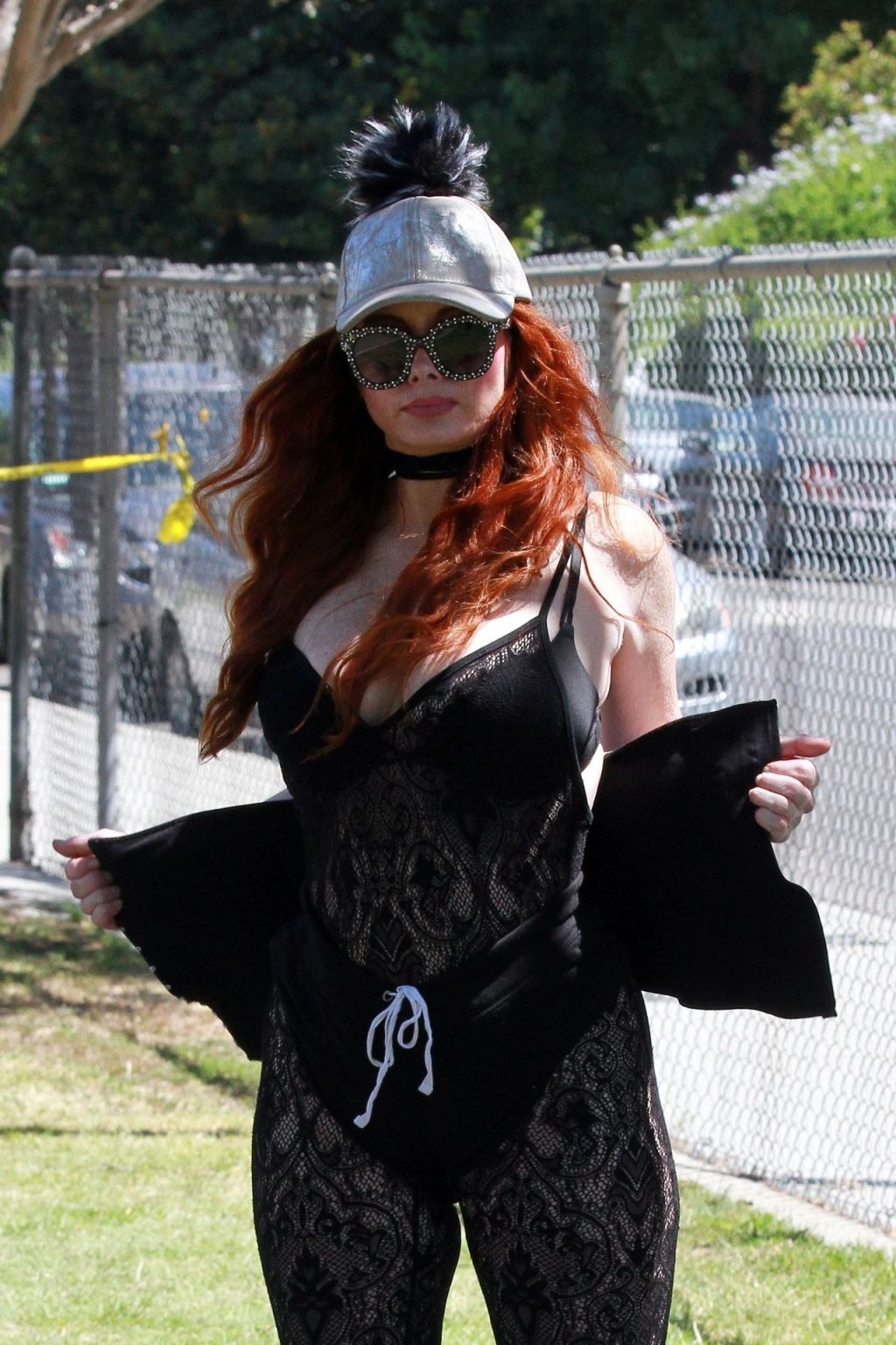 Phoebe Price Poses for Cameras Ahead of a Tennis Match (62 Photos)