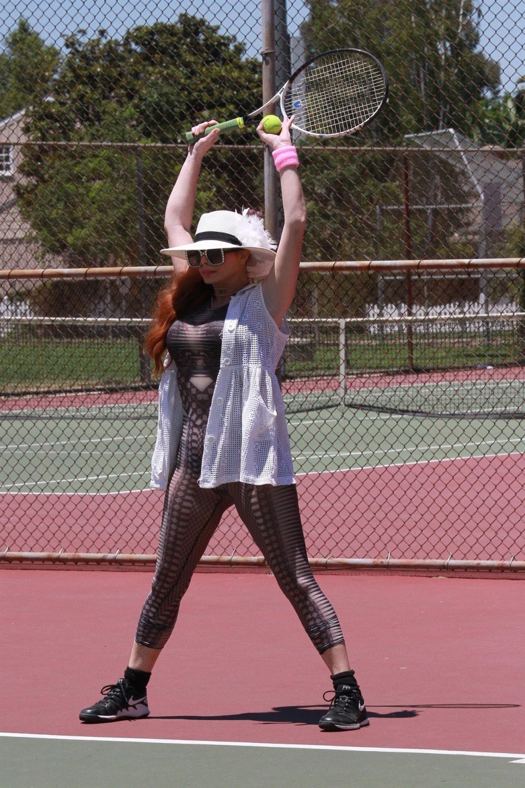 Phoebe Price Heats Up the Tennis Courts (51 Photos)