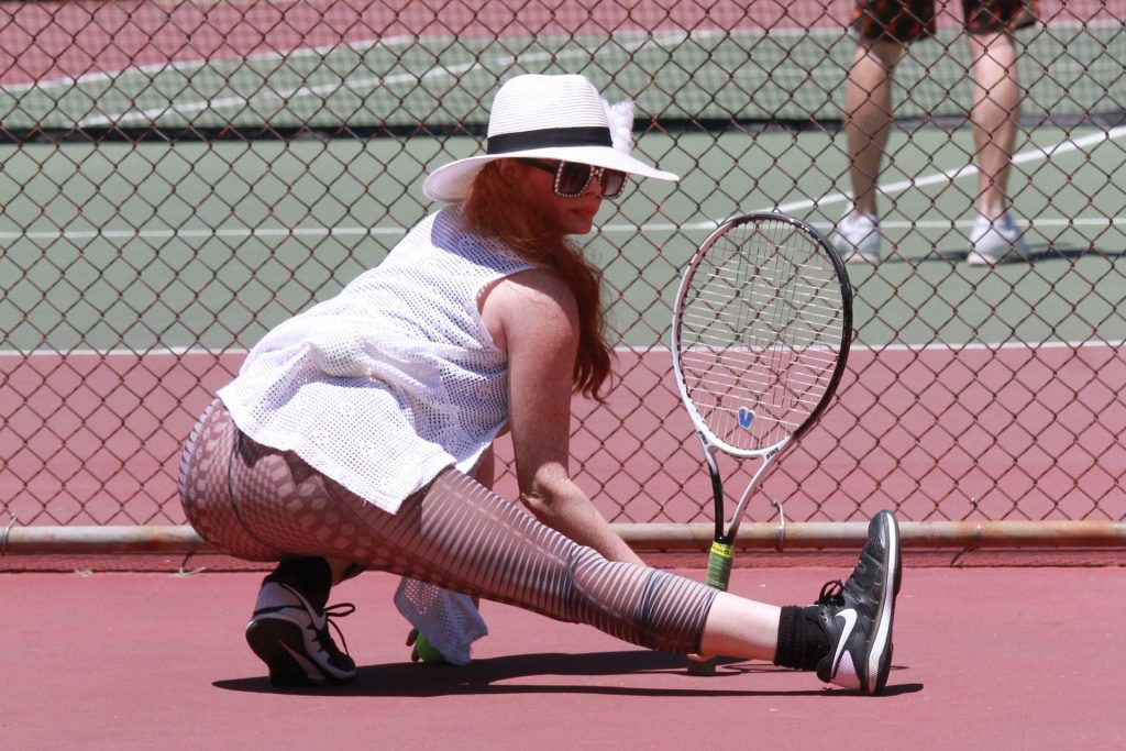 Phoebe Price Heats Up the Tennis Courts (51 Photos)