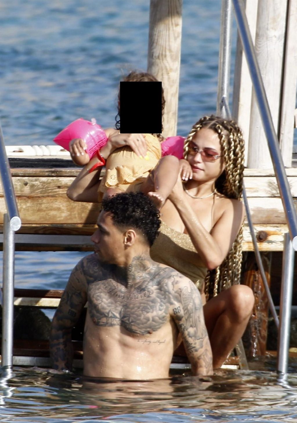 Rose Bertram Enjoys a Dip in the Sea While on Holiday with Her Family in Ibiza (57 Photos)