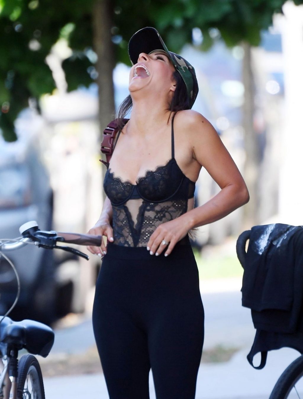 Roxanne Pallett &amp; Jason Carrion Are Spotted Cycling in New York (18 Photos)