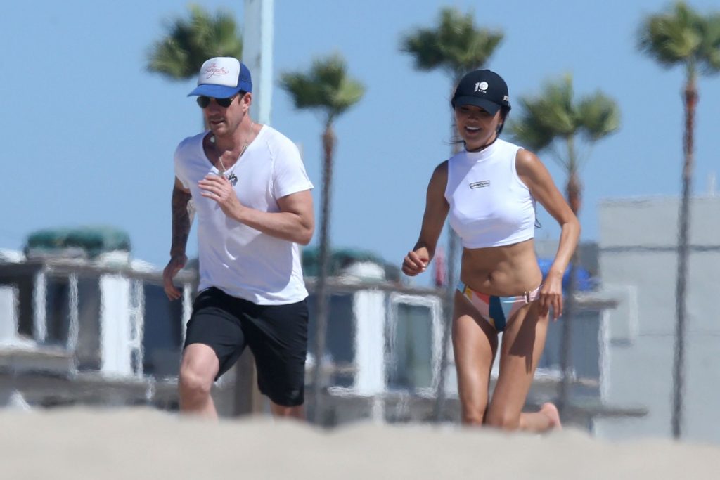 Dylan McDermott Enjoys A Beach Day With Soo Yeon Lee In Los Angeles (33 Photos)