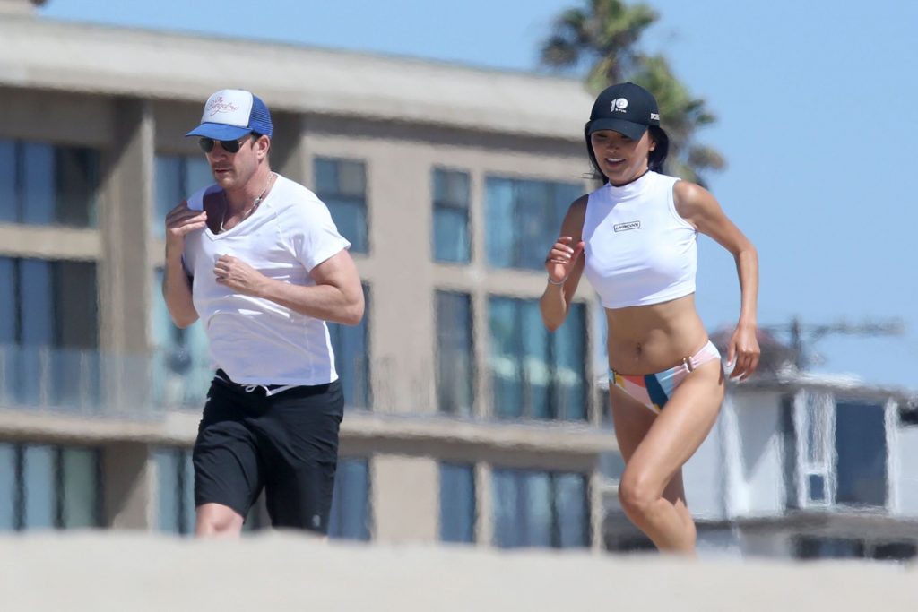 Dylan McDermott Enjoys A Beach Day With Soo Yeon Lee In Los Angeles (33 Photos)